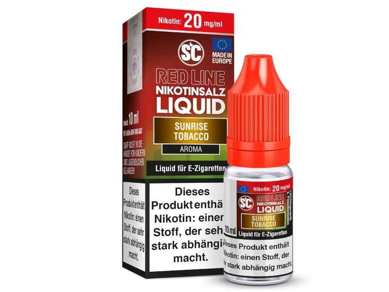 SC Red Line Sunrise Tobacco Nikotinsalz Liquid – 10ml