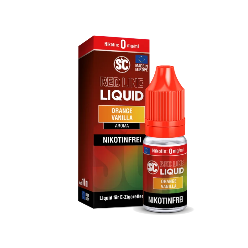 SC Red Line - Orange Vanilla Nikotinsalz Liquid - 10 ml