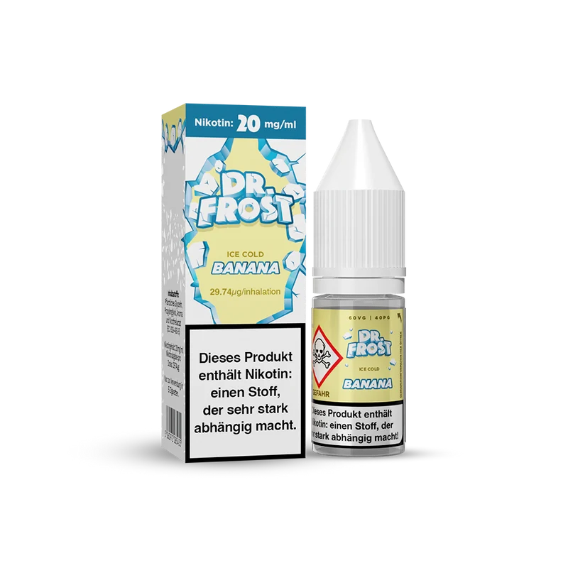 Dr. Frost - Ice Cold - Nikotinsalz Liquid - Banana