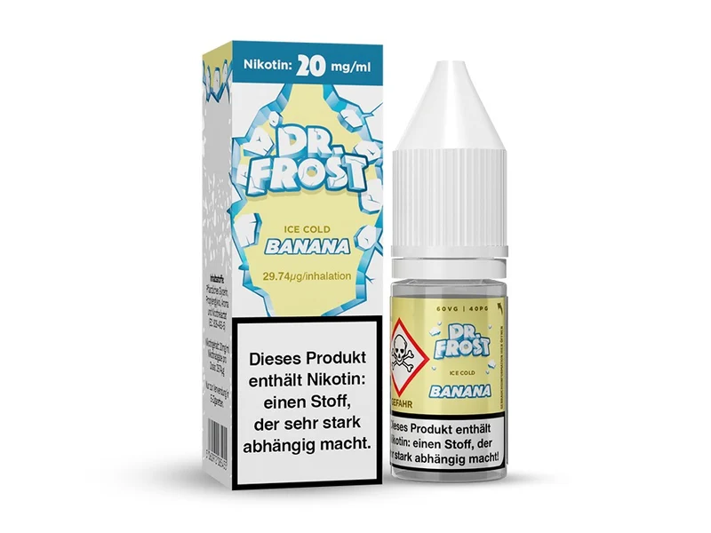 Dr. Frost - Ice Cold - Nikotinsalz Liquid - Banana