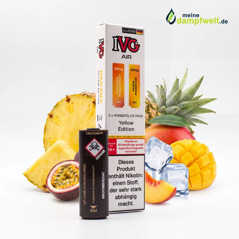 IVG AIR Pod Multi Flavour Edition (2 Stück pro Packung) - Blue Raspberry Edition