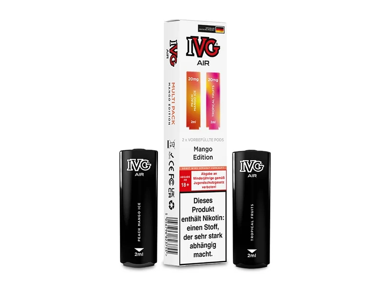 IVG AIR Pod Multi Flavour Edition (2 Stück pro Packung) - Blue Raspberry Edition