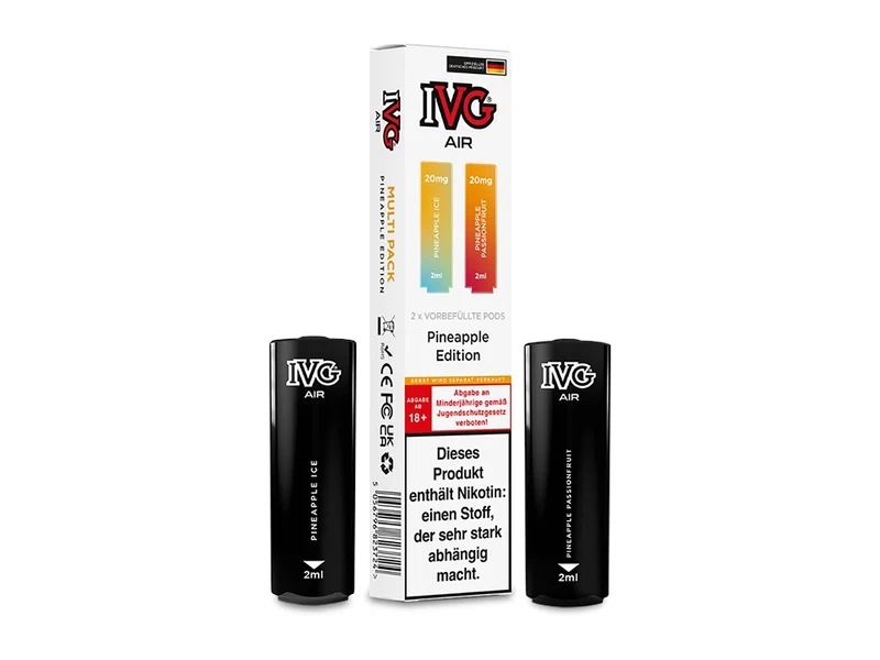 IVG AIR Pod Multi Flavour Edition (2 Stück pro Packung) - Blue Raspberry Edition