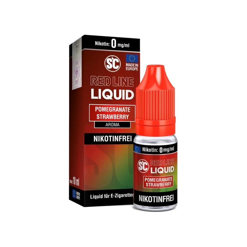 SC Red Line Liquid Pomegranate Strawberry – Granatapfel & Erdbeere Liquid