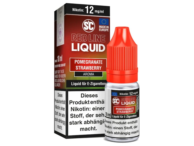 SC Red Line Liquid Pomegranate Strawberry – Granatapfel & Erdbeere Liquid