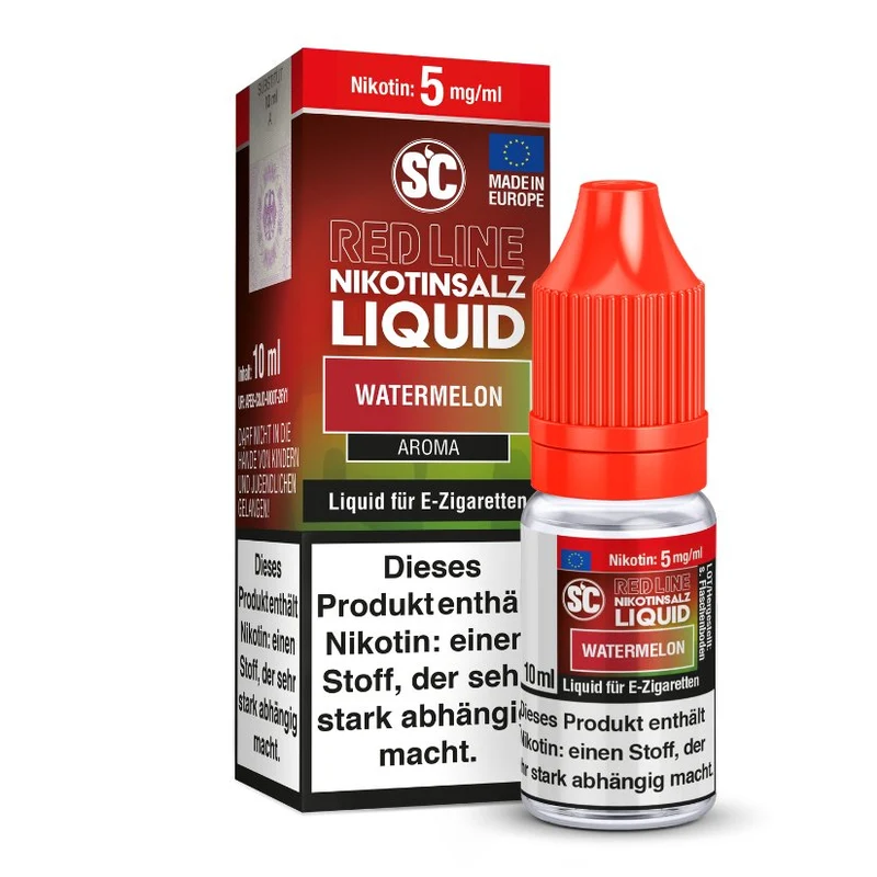 SC Red Line Watermelon Nikotinsalz Liquid - 10 ml