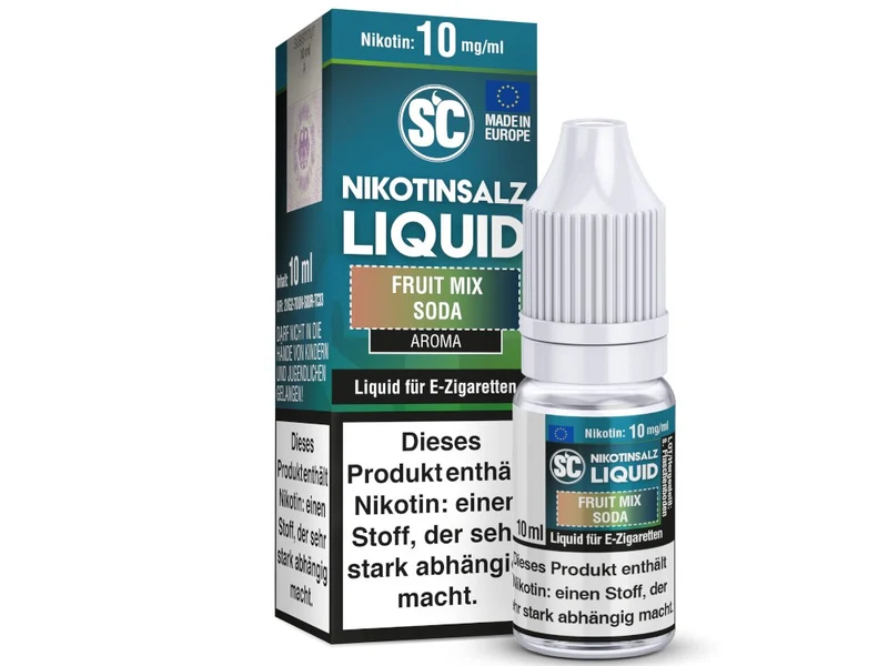 SC Fruit Mix Soda Nikotinsalz Liquid – Fruchtige Brause E-Liquid 10ml