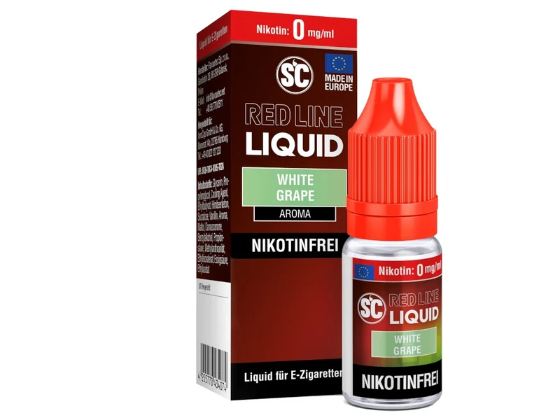 SC Red Line White Grape Nikotinsalz Liquid - 10 ml