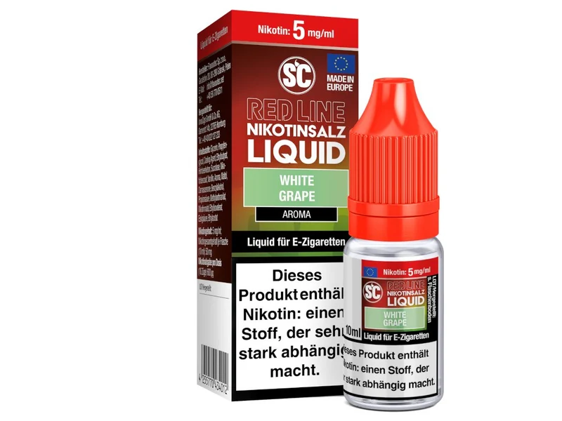 SC Red Line White Grape Nikotinsalz Liquid - 10 ml