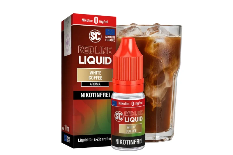 SC Red Line White Coffee Nikotinsalz Liquid – 10 ml