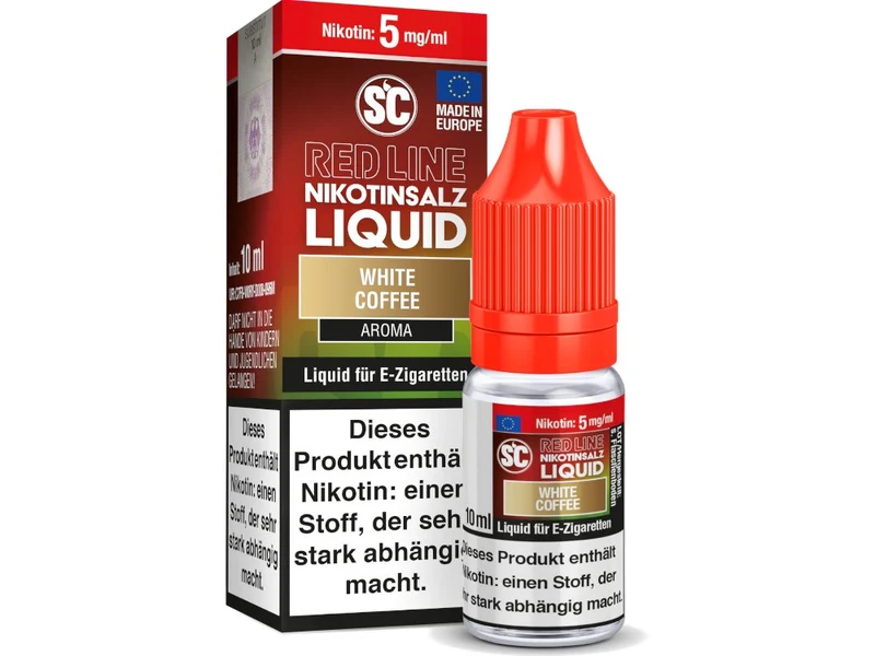 SC Red Line White Coffee Nikotinsalz Liquid – 10 ml