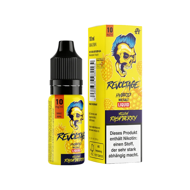 Revoltage - Hybrid Nikotinsalz Liquid - Yellow Raspberry
