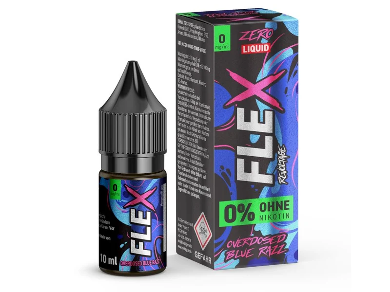 Revoltage - FLEX Nikotinsalz Liquid - Blue Razz