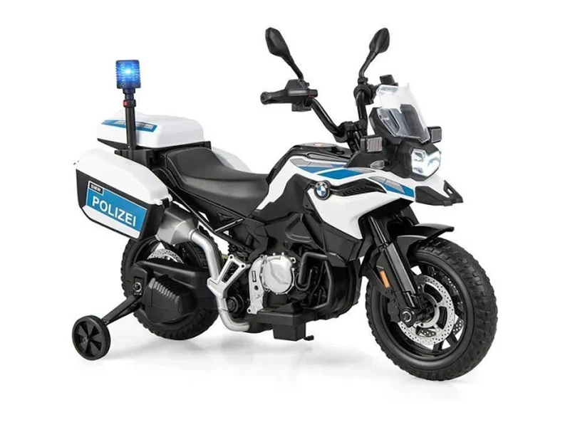 BMW Polizei 12V Elektro Kindermotorrad Kinderspielzeug 2x 45W