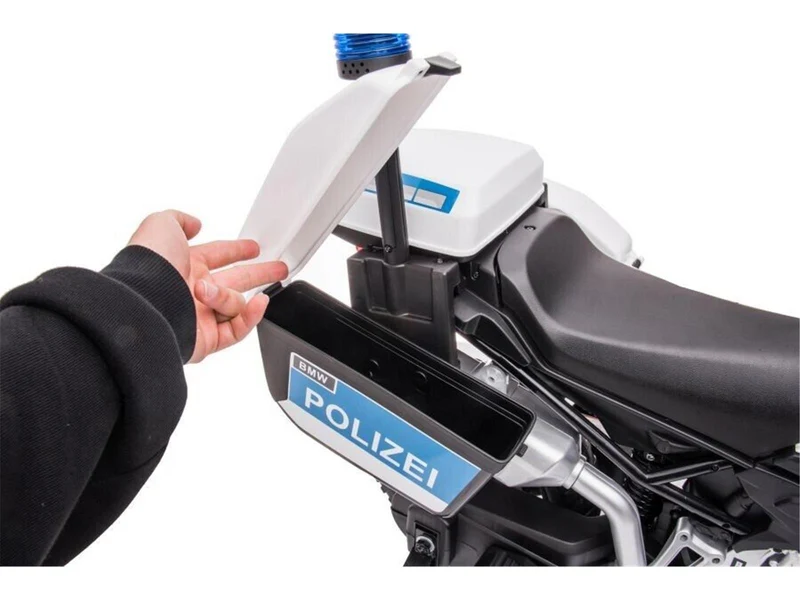 BMW Polizei 12V Elektro Kindermotorrad Kinderspielzeug 2x 45W
