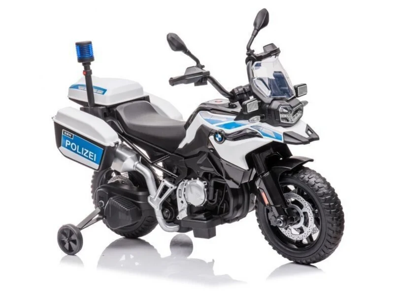 BMW Polizei 12V Elektro Kindermotorrad Kinderspielzeug 2x 45W