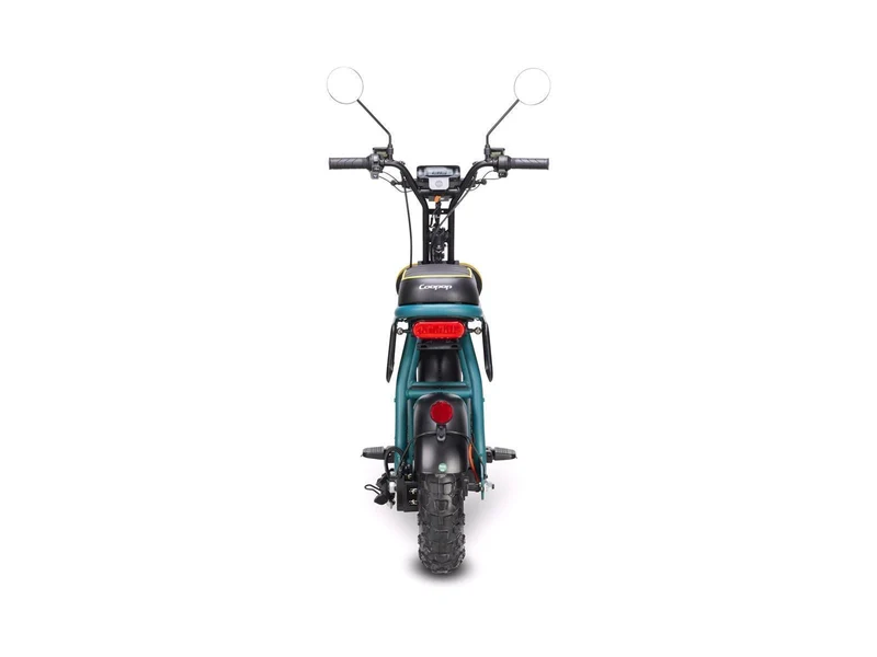 Coopop RUGGED E-Bike E-Scrambler 1200W 25-45 km/h Dunkelgrün