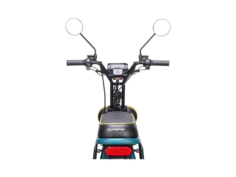 Coopop RUGGED E-Bike E-Scrambler 1200W 25-45 km/h Dunkelgrün