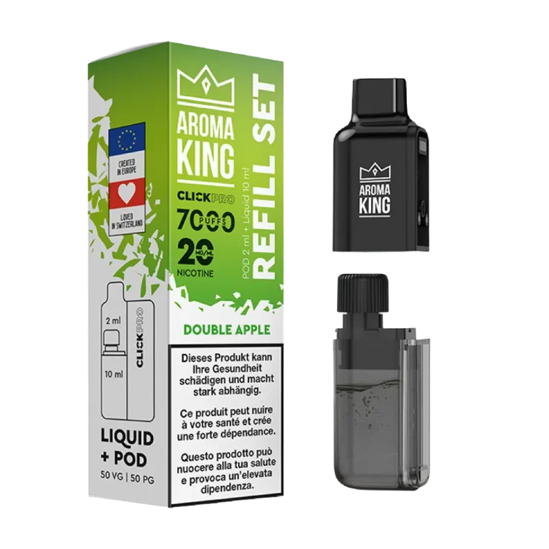 Aroma King - Click Pro 7000 - Liquid Pod - Double Apple