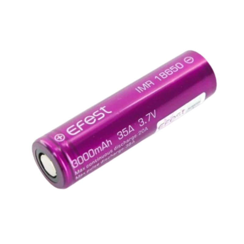 EFEST Akku 18650 IMR - 3000 mAh - 35A - Flat Top