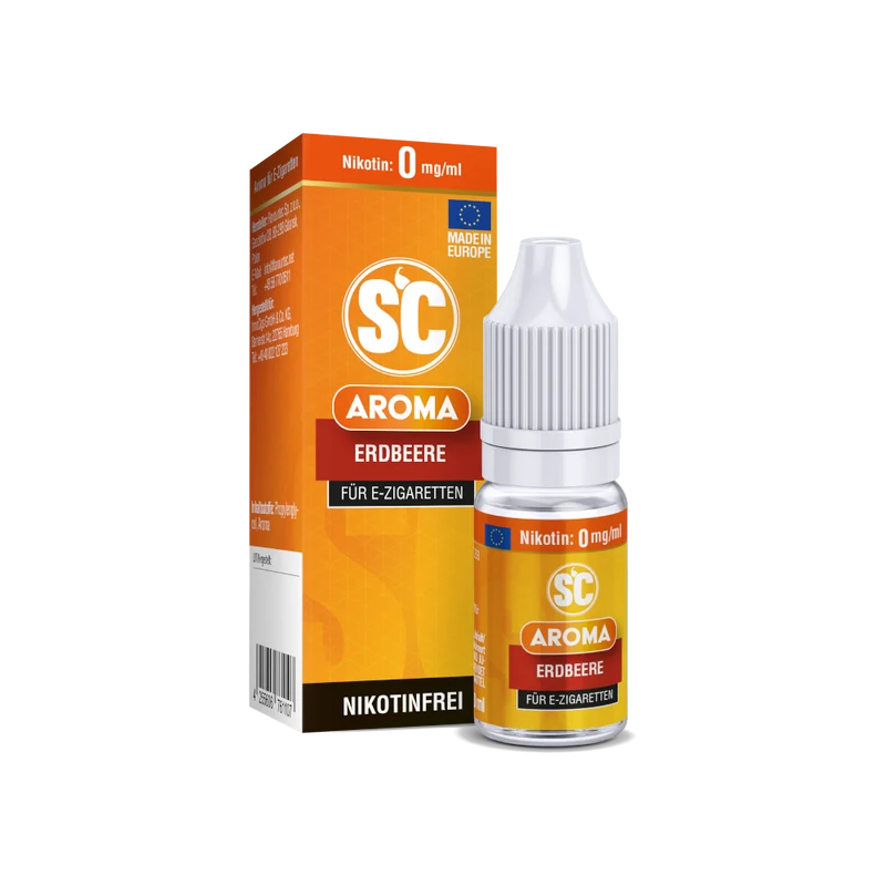 SC Erdbeere Aroma – Fruchtiges E-Zigaretten Konzentrat für DIY (10 ml)