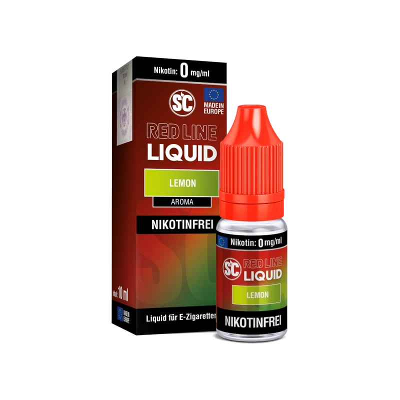 SC Red Line Lemon Liquid – Zitrone & Ice Aroma E-Zigarette 10ml