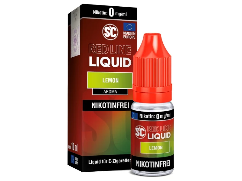 SC Red Line Lemon Liquid – Zitrone & Ice Aroma E-Zigarette 10ml