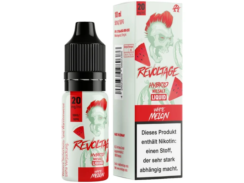 Revoltage - Hybrid Nikotinsalz Liquid - White Melon