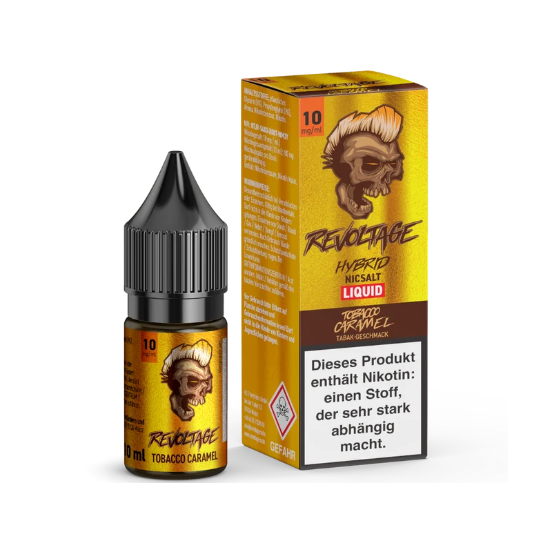 Revoltage - Hybrid Nikotinsalz Liquid - Tobacco Caramel