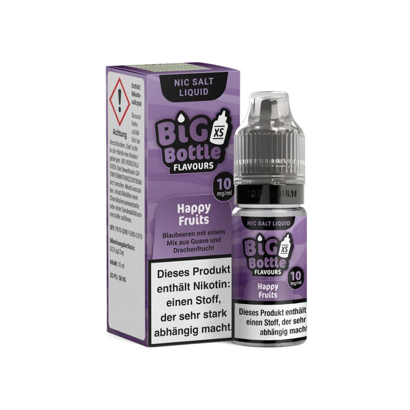 Big Bottle - Happy Fruits - Nikotinsalz Liquid