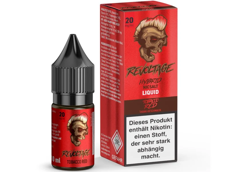 Revoltage - Hybrid Nikotinsalz Liquid - Tobacco Red
