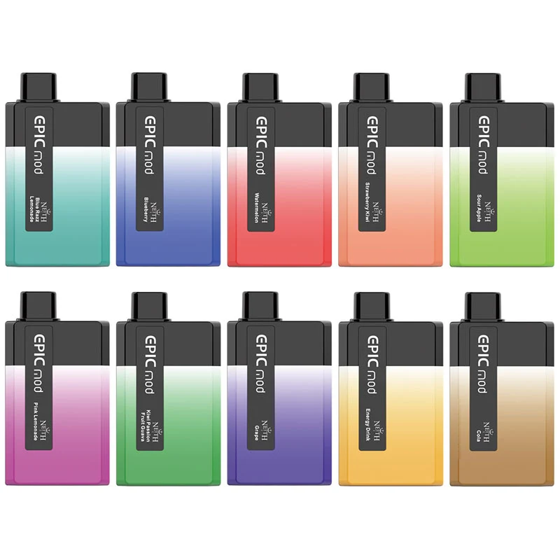 [Clearance sale] NEITH EPICMOD 5500 Wiederaufladbares Einweg E-Zigarette Kit 650mAh (0mg)