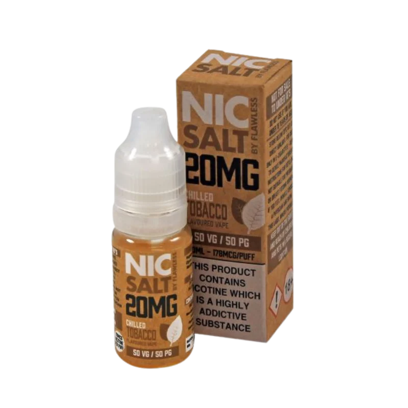 Flawless - Nic Salt - Chilled Tobacco - 10ml