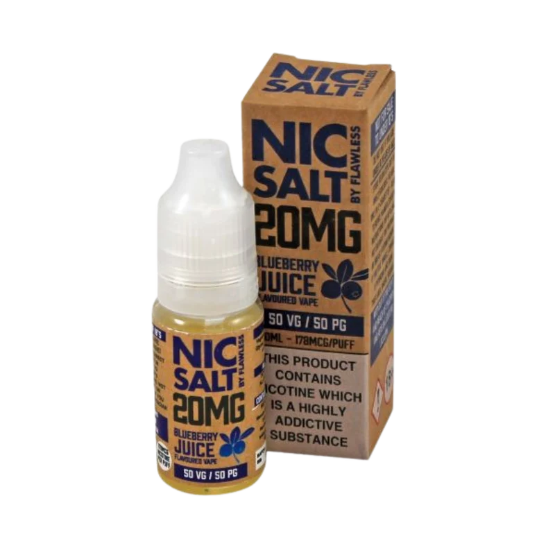 Flawless - Nic Salt - Blueberry Juice - 10ml