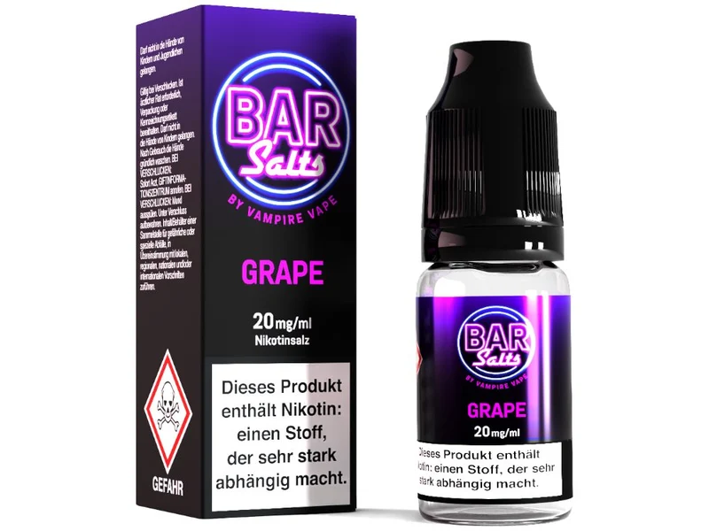 Vampire Vape - Bar Salts - Nikotinsalz Liquid - Grape