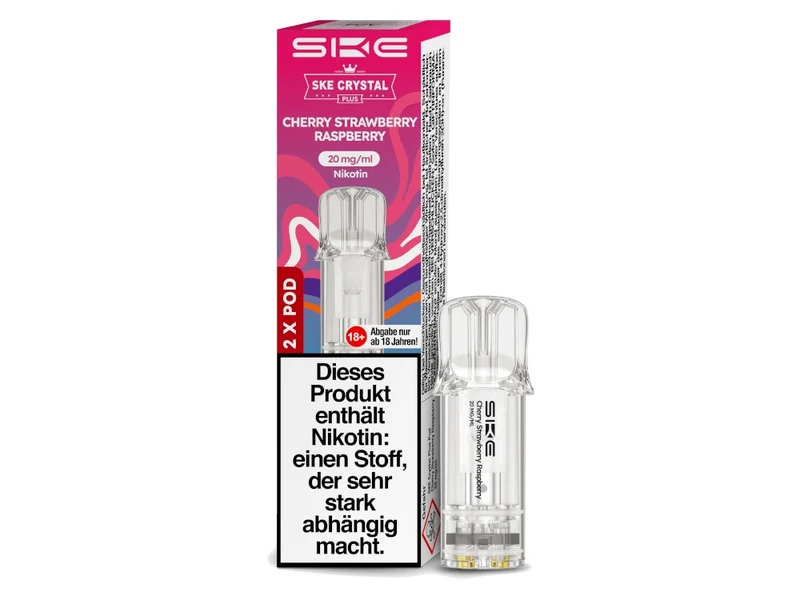SKE - Crystal Plus Pod (2 Stück pro Packung) - Blueberry Cherry Blackberry