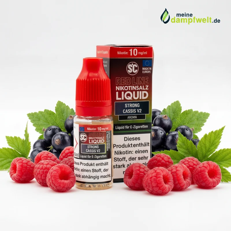 SC Red Line Strong Cassis V2 Nikotinsalz Liquid - 10mg/20mg, 10 ml