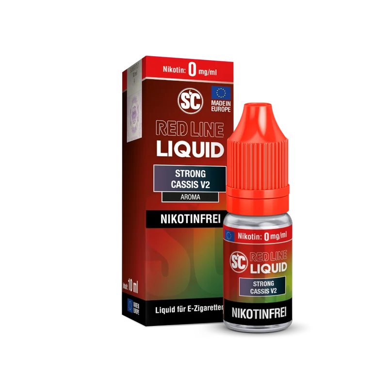 SC Red Line Strong Cassis V2 Nikotinsalz Liquid - 10mg/20mg, 10 ml