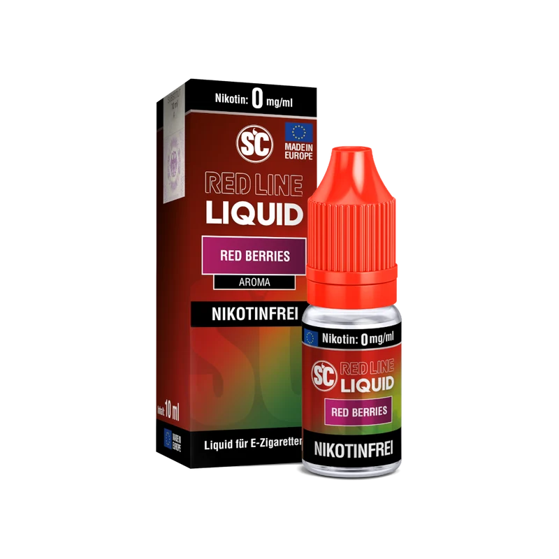 SC Red Line Red Berries Liquid – Fruchtige Rote Beeren mit Kühleffekt 10ml
