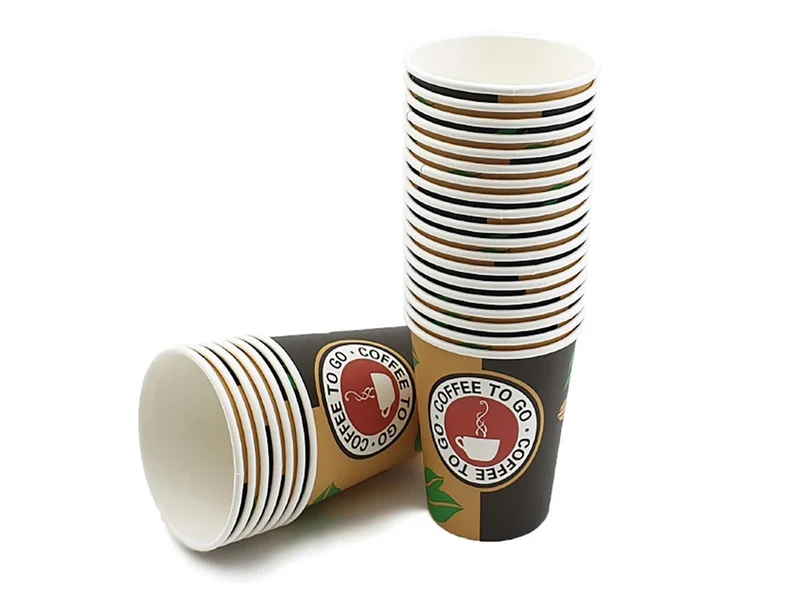Kaffeebecher Pappbecher to go 0.2 l - 8oz [1000 Becher]