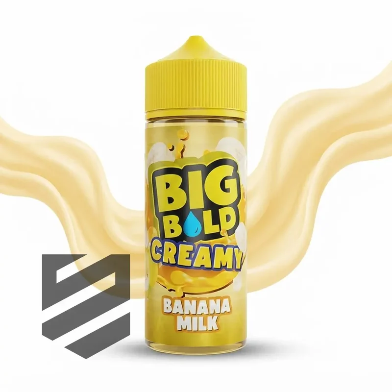 Big Bold - Creamy - Banana Milk 0mg 100ml Shortfill
