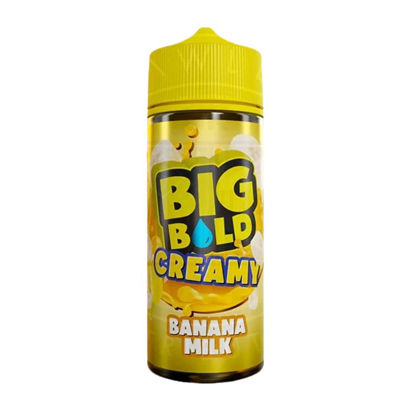 Big Bold - Creamy - Banana Milk 0mg 100ml Shortfill