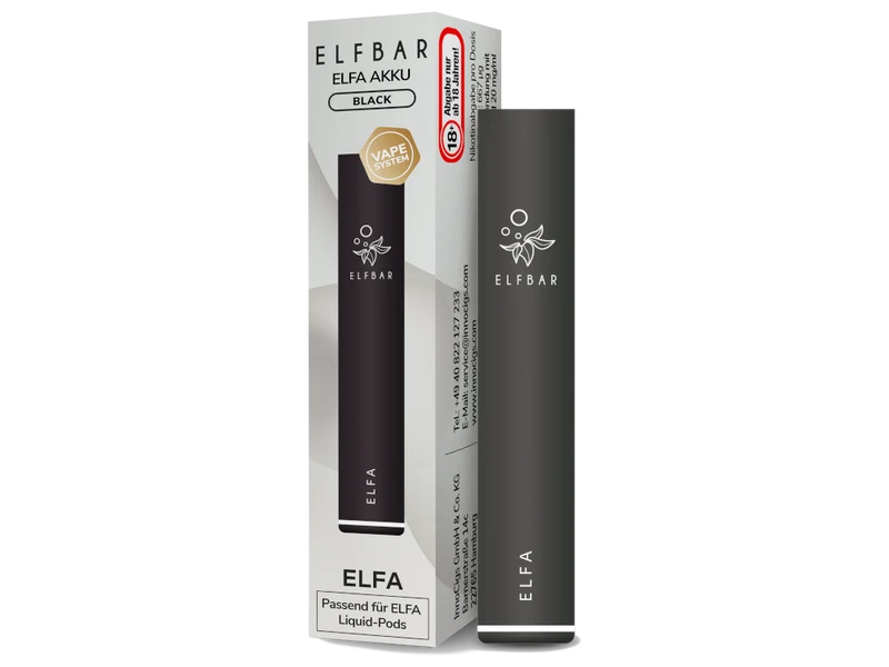 Elfbar Elfa Akku – 500 mAh Basisgerät mit Zugautomatik & USB-C