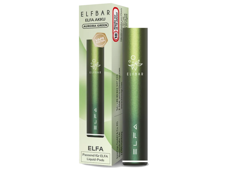 Elfbar Elfa Akku – 500 mAh Basisgerät mit Zugautomatik & USB-C