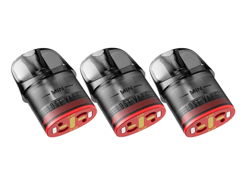 Lost Vape E Plus Dual Mesh Pods – 3ml Ersatzpods für Thelema Elite (3er Pack)