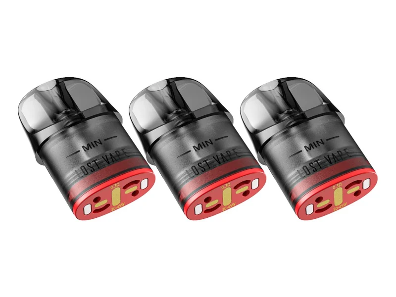 Lost Vape E Plus Dual Mesh Pods – 3ml Ersatzpods für Thelema Elite (3er Pack)