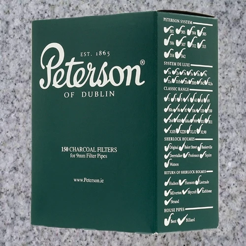 Peterson: 9mm CHARCOAL FILTERS 40ct