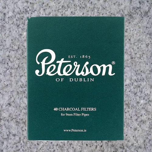 Peterson: 9mm CHARCOAL FILTERS 40ct