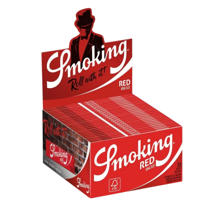 Smoking Paper Kingsize - Red