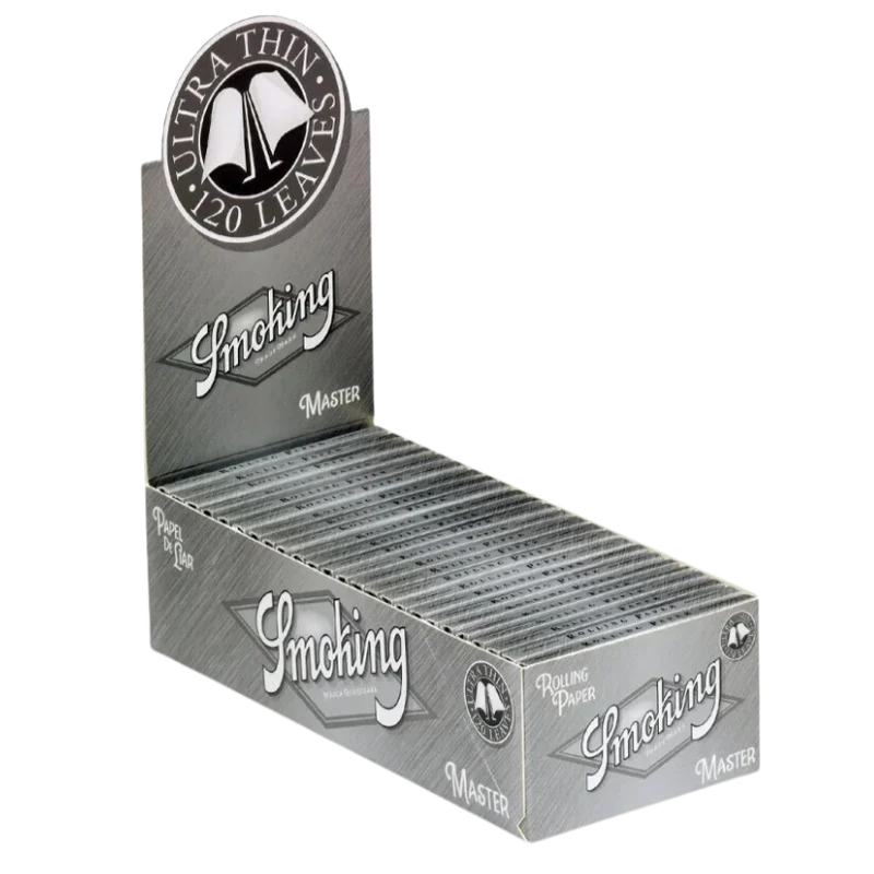 Smoking Paper Double Window - Silver Master